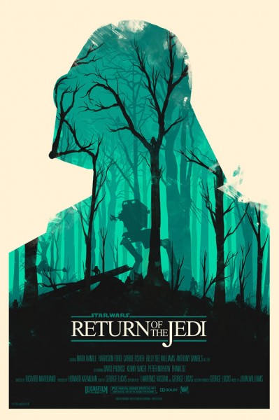 Return of the Jedi by Olly Moss Return of the Jedi by Olly Moss