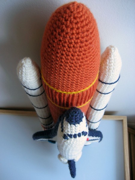 Crochet Space Shuttle by Ms Premise-Conclusion Crochet Space Shuttle by Ms Premise-Conclusion