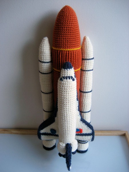 Crochet Space Shuttle by Ms Premise-Conclusion Crochet Space Shuttle by Ms Premise-Conclusion